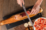Couteau à jambon Arcos Riviera forgé lame alvéolée 25cm