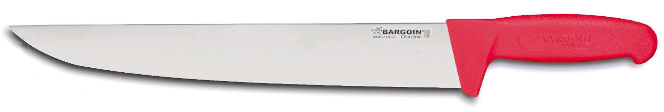 Couteau de boucher professionnel Fischer HACCP 35cm manche rouge