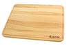Planche à découper Wusaki en bois de hêtre certifié FSC avec rigole - 40 x 30 x 1,9 cm
