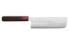 Couteau nakiri japonais artisanal Yoshimi Kato Minamo SG2 Tsuchime 16cm