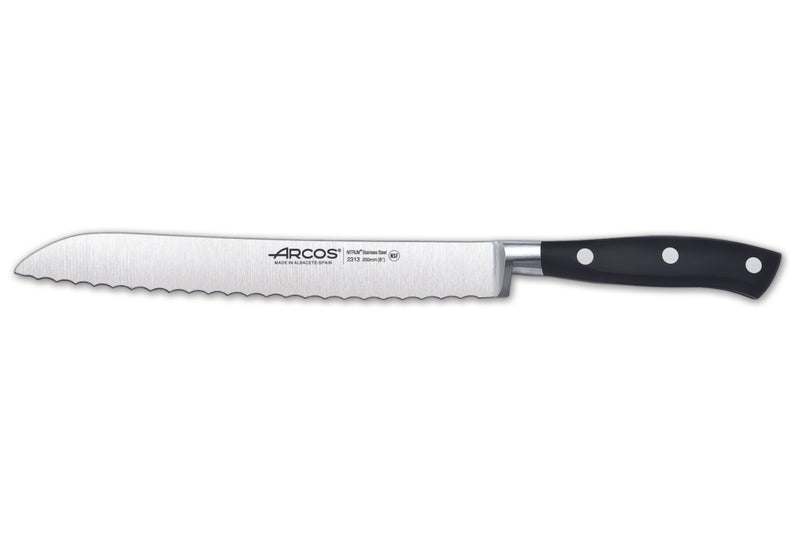 Couteau à pain Arcos Riviera forgé lame dentelée 20cm