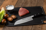 Couteau Santoku Arcos Riviera forgé lame alvéolée 18cm