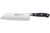 Couteau Santoku Arcos Riviera forgé lame alvéolée 18cm