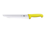 Couteau de boucher Victorinox 5.5208.20 lame 20cm manche en fibrox jaune