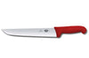 Couteau de boucher Victorinox 5.5201.31 lame 31cm manche fibrox rouge