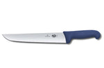 Couteau de boucher Victorinox 5.5202.31 lame 31cm manche fibrox bleu