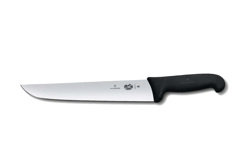 Couteau de boucher Victorinox 5.5203.18 lame 18cm manche fibrox noir