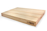 Billot de cuisine Fukito en bois de hêtre certifié FSC - 45 x 30 x 4 cm