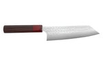 Couteau bunka japonais artisanal Yoshimi Kato Minamo SG2 Tsuchime 17cm