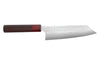 Couteau bunka japonais artisanal Yoshimi Kato Minamo SG2 Tsuchime 17cm