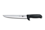 Couteau à saigner/découper Victorinox 5.5503.22 lame 22cm manche fibrox noir