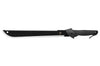 Machette Gerber Gator GE000758 45,7cm manche en caoutchouc noir avec étui