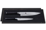 Coffret 2 couteaux japonais Kai Shun Damas