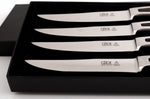 Coffret de 4 couteaux à steak Güde Delta 4-D380/12 en acier forgé lame 12cm