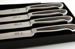 Coffret de 4 couteaux à steak Güde Delta 4-D380/12 en acier forgé lame 12cm