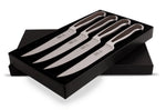 Coffret de 4 couteaux à steak Güde Delta 4-D380/12 en acier forgé lame 12cm
