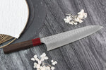 Couteau de chef japonais artisanal Yoshimi Kato Minamo SG2 Tsuchime 21cm