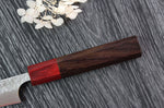 Couteau universel japonais artisanal Yoshimi Kato Minamo SG2 Tsuchime 14cm