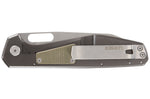 Couteau pliant Gerber Slimsada GE001912 manche en acier/micarta naturel 11,6cm