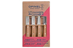 Coffret 4 couteaux Opinel Les Essentiels manche hêtre