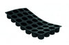 Moule pour 28 mini cannelés bordelais De Buyer Moul'flex 1977.01 en silicone