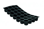 Moule pour 28 mini cannelés bordelais De Buyer Moul'flex 1977.01 en silicone