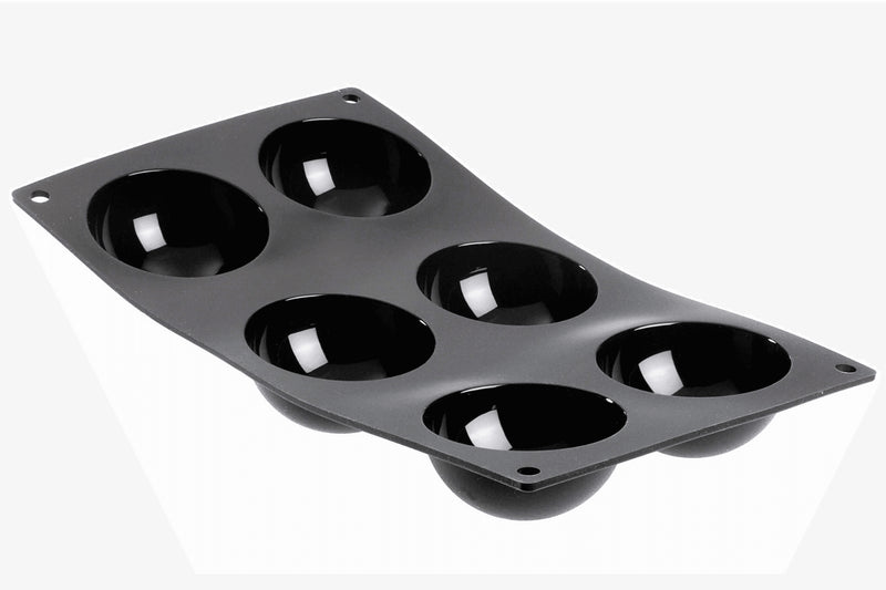Moule 6 demi-sphères De Buyer Moul'flex 1961.01 en silicone