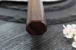Couteau bunka japonais artisanal Yoshimi Kato Minamo SG2 Tsuchime 17cm
