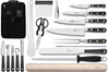 Sac spécial chef Sabatier Chef 4 couteaux de cuisine français + 14 ustensiles - Exclusivité