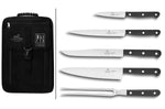 Sac spécial chef Sabatier 32 Dumas Cuisineco 4 couteaux + 1 fourchette - Exclusivité