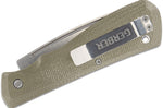Couteau pliant Gerber Mansfield GE001910 manche en micarta olive 10,8cm