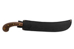 Machette Condor Golok 60932 lame noire 36cm manche en noyer avec étui en cuir