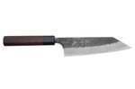 Couteau bunka japonais artisanal Yu Kurosaki Fujin Black 17cm