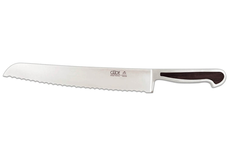 Couteau à pain Güde Delta D431/26 forgé à la main lame dentée 26cm