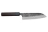 Couteau santoku japonais artisanal Yu Kurosaki Fujin Black 17cm