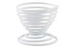 Coquetier spirale Point-Virgule Wire blanc