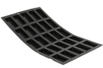 Moule pour 25 mini financiers De Buyer Moul'flex 1976.02 en silicone
