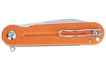 Couteau pliant Ganzo Firebird GFH922OR manche en G10 orange 11cm