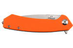 Couteau pliant Ganzo Skimen GSKIMENOR manche en G10 orange 12cm