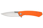 Couteau pliant Ganzo Skimen GSKIMENOR manche en G10 orange 12cm