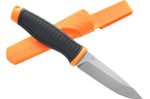 Couteau Ganzo G806 GG806OR lame 9,8cm manche en polymère noir/orange