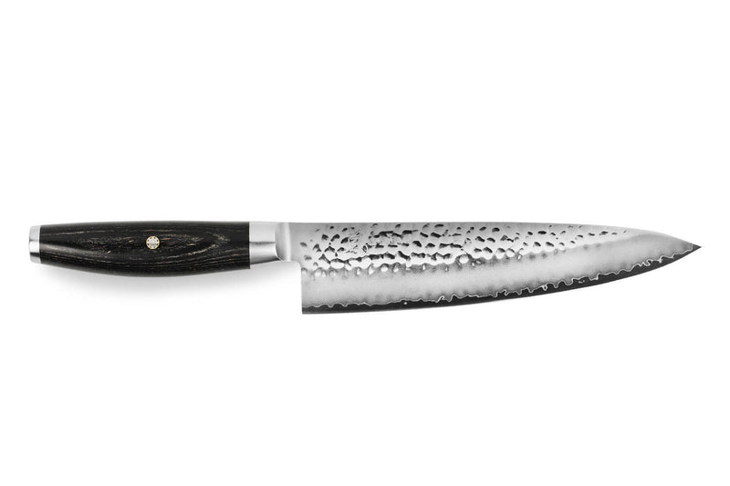 Couteau de chef japonais Yaxell Ketu lame 20cm manche en Pakkawood