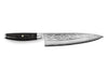 Couteau de chef japonais Yaxell Ketu lame 20cm manche en Pakkawood