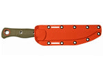 Couteau Benchmade Meatcrafter 15500-3 lame 15,4cm manche ajouré en G10 vert + étui boltaron