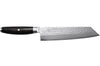 Couteau kiritsuke japonais Yaxell Ketu lame 20cm manche en Pakkawood