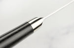 Couteau konata japonais Yaxell Ketu lame 21,5cm manche en Pakkawood