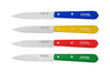 Coffret 4 couteaux d'office Opinel manches couleurs