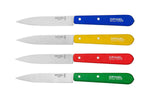 Coffret 4 couteaux d'office Opinel manches couleurs