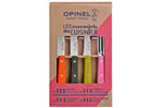 Coffret 4 couteaux Opinel Les Essentiels Fifties manches couleurs