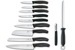 Bloc 11 couteaux de cuisine Swiss Classic Victorinox avec accessoires